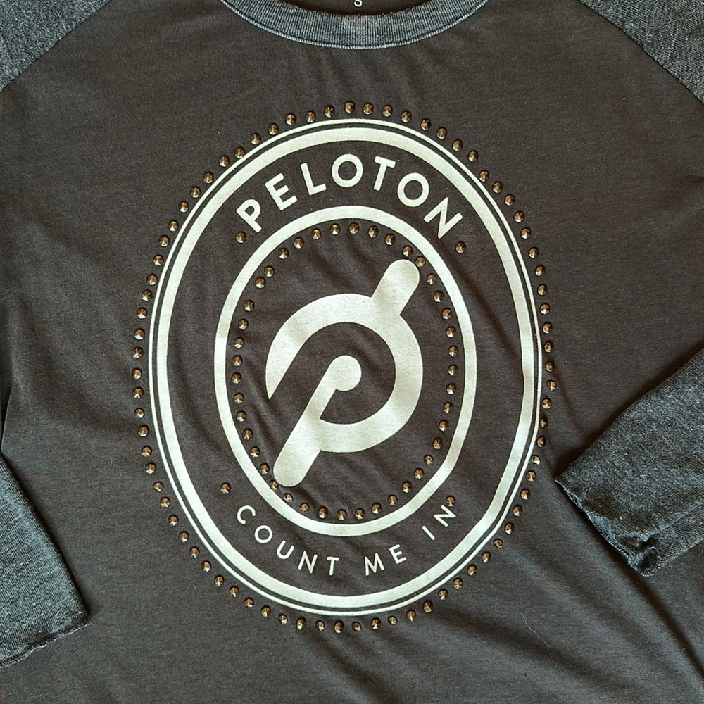 Peloton Raglan Sleeve tee bundle, size small - Picture 6 of 11